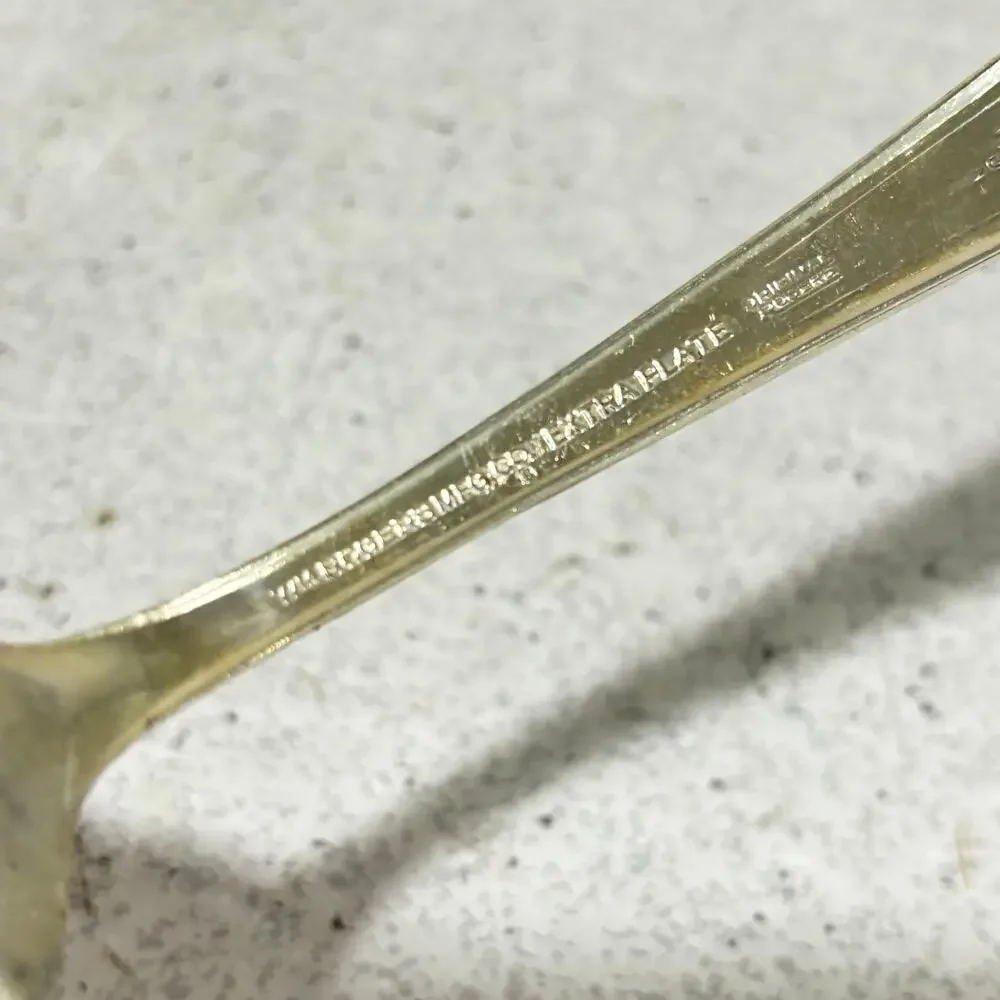 Silverplate Cold Meat Fork International Silver Inspiration - Magnolia c. 1951